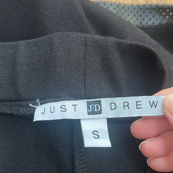 Just Drew Woman’s Black Leggings Size S - Picture 3 of 6